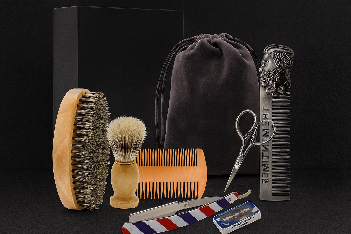 Vernier Box – Premium Shaving Kit